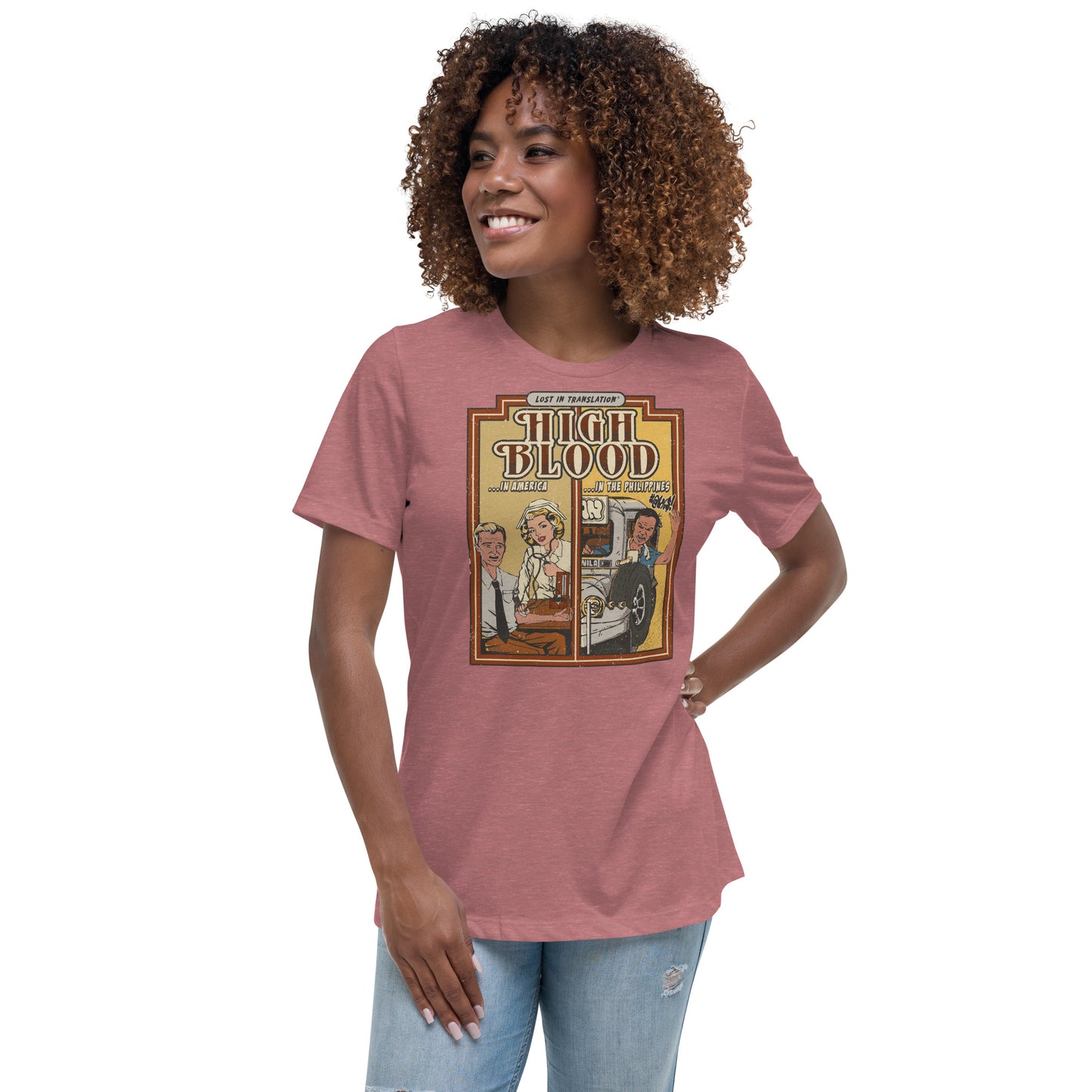 HIGH BLOOD (America vs Philippines) Women's T-Shirt