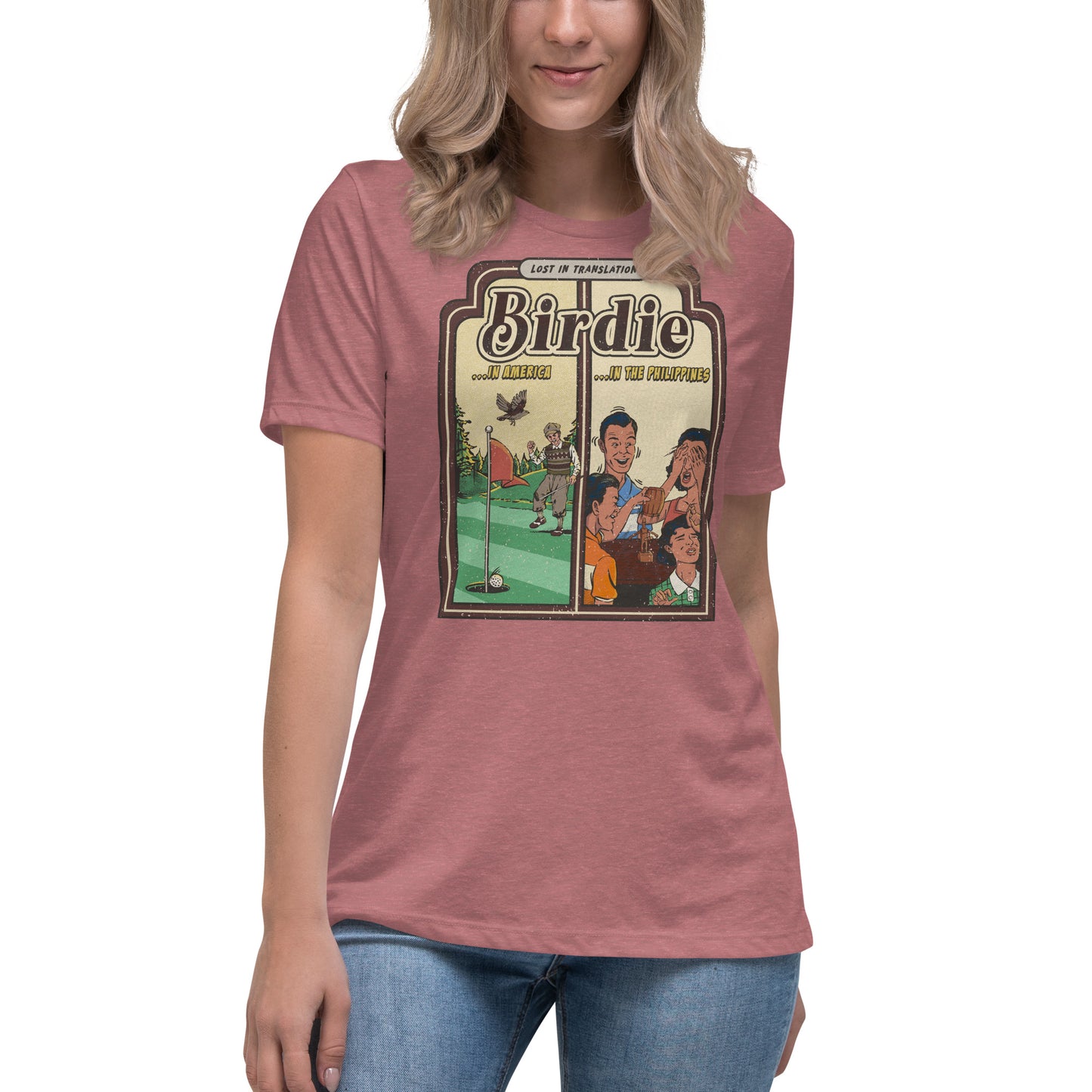 BIRDIE (America vs Philippines) Women's T-Shirt